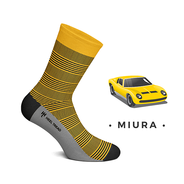 Heel Tread Socks Miura