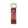 cafe leather key chain red back